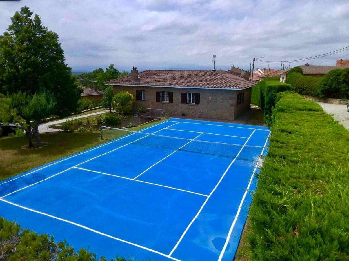 Sagastienea Villa Con Piscina Y Tenis En La Rioja Саманьего Экстерьер фото